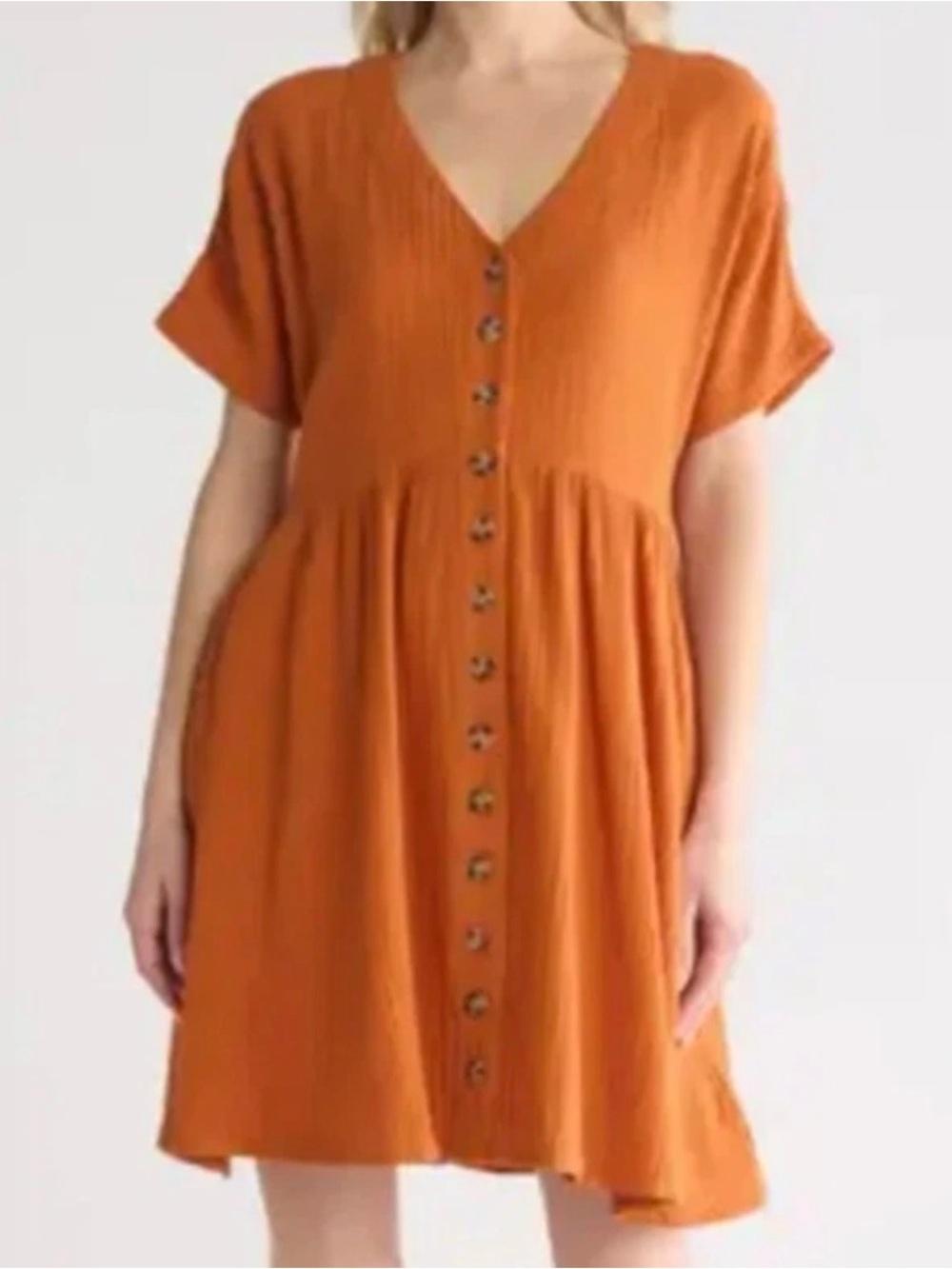 Madewell Lightspun Cotton Mini Dress